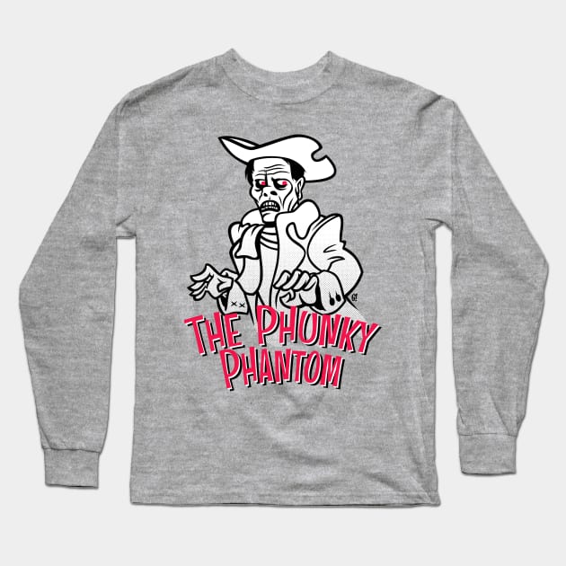 Phunky Phantom Long Sleeve T-Shirt by GiMETZCO!